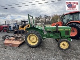 John Deere 850 Tractor /3pt 5ft Howse Rotary Mower