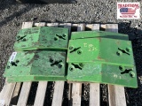 (9) John Deere Weights