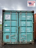 20ft x 8ft x 8ft Shipping Container - Green