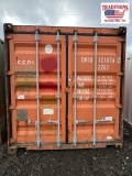 20ft x 8ft x 8ft Shipping Container - Orange
