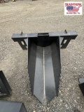 Stump Bucket Skid Steer Attachment