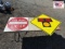 Do Not Enter & Signal Ahead Sign