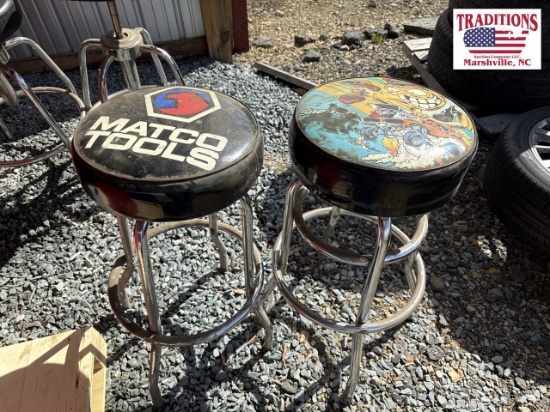 2 Shop Stools