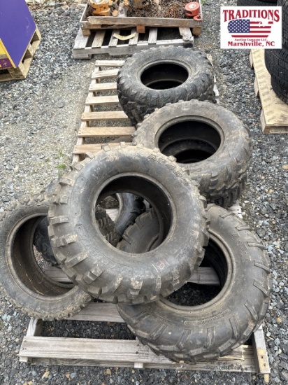 Mixed lot of ATV Tires