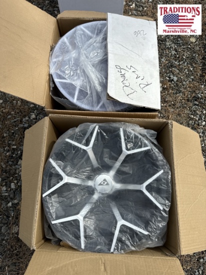 Set of 4 Golf Cart Wheels