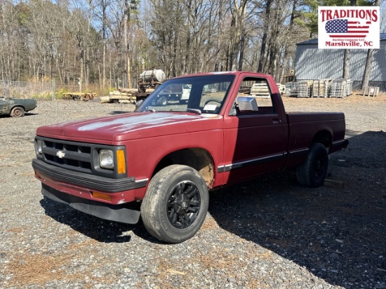 Chevrolet S10 Parts - NO TITLE