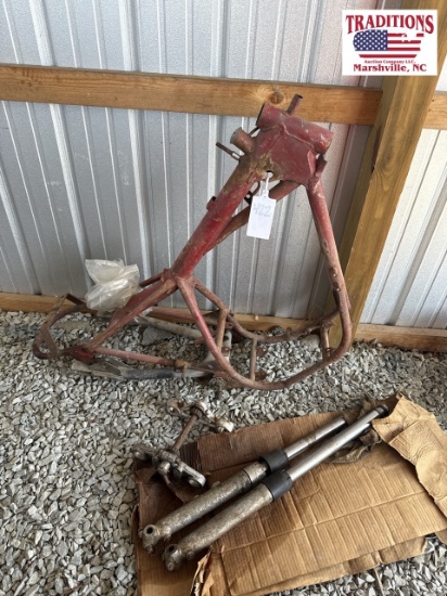 BSA Motorcycle Frame/Front End