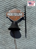 Harley Davidson Themed Cast Bell