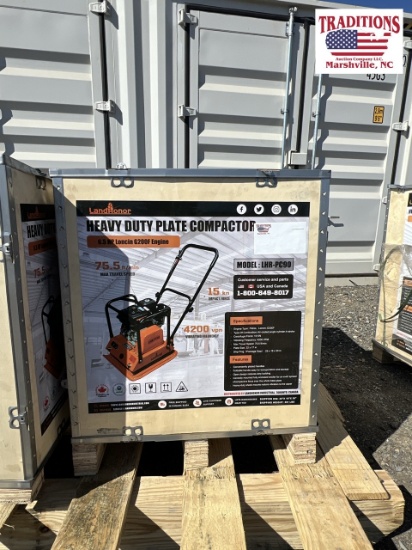 Landhonor HD Plate Compactor 6.5hp