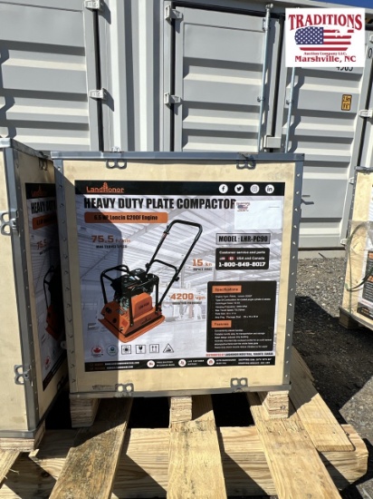 Landhonor HD Plate Compactor 6.5hp
