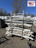 Aluminum Cart with Curtains