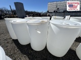 (4) Plastic Barrels