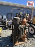 Welding Tanks with Cart