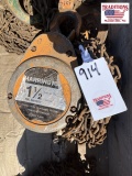Harrington 1.5 Ton Chain Hoist