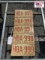 Lot of 5 1973 NC Tags