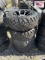 Set of 4 Denago Wheels w New Golf Cart Tires