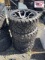 Set of 4 Denago Wheels w New Golf Cart Tires