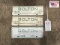 3 Bolton NC Town Tags