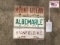 Mount Gilead, Albemarle, & Stanfield NC Town Tags