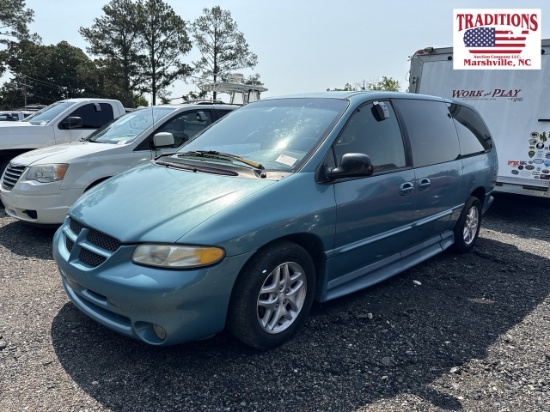 1999 Dodge Handicap Van VIN 3098 SALVAGE