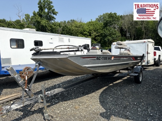 1997 Tracker Boat 17ft HULL F797