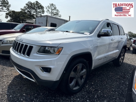 2015 Jeep Grand Cherokee 4x4 Limited VIN 8670