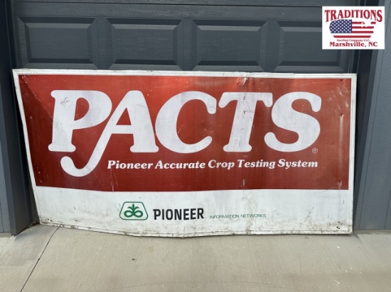 8x4 Pacts Metal Sign