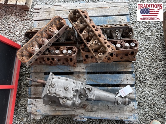 Mopar transmission and small block heads