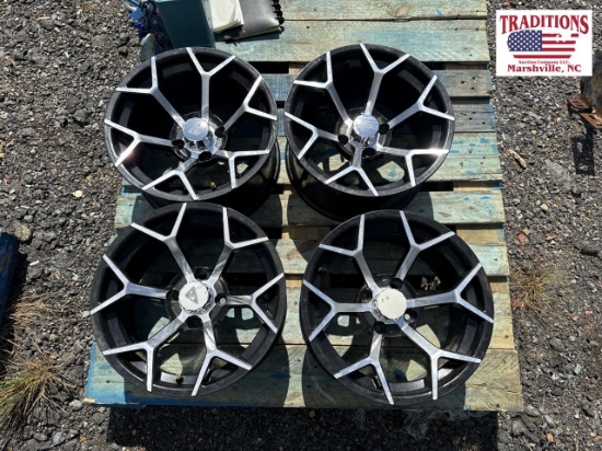 4 Denago Golf Cart Wheels
