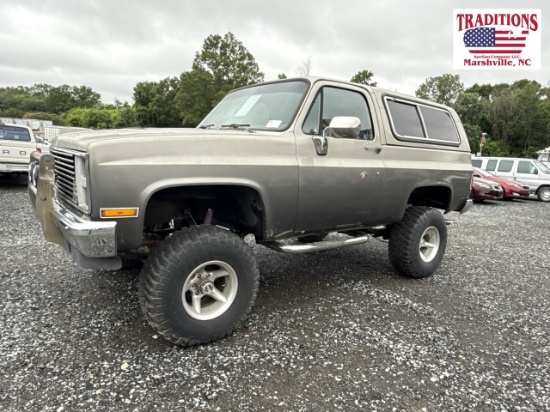 1987 GMC Jimmy 4x4 VIN 4128