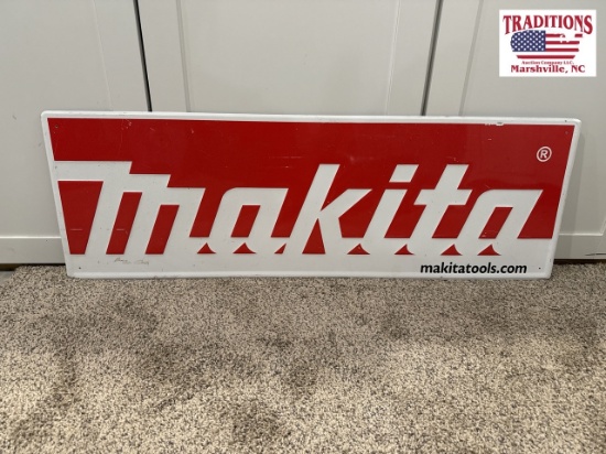Makita 36x12 Metal Sign