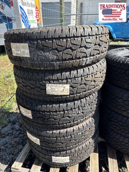 5 Bridgestone Dueler 265/70R18