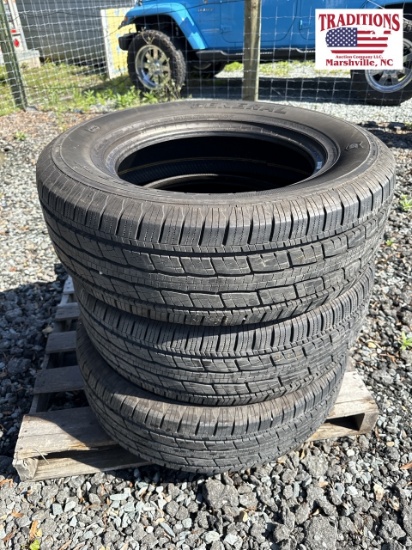 3 General 265/65R18 Tires