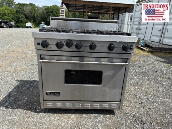 Viking Professional Gas 6 Burner Stover & Oven