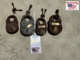 4 Vintage Locks