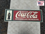 36 x 12 Coca-Cola metal sign
