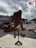 Sasquatch weathervane