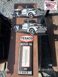 Lot of 3 Metal Signs