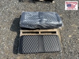 Diamond Stitched Golf Cart Seats- 3 pc.