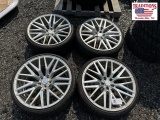 Set of 4 Axe Alloy Wheels & Tires