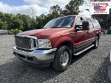 2003 Ford Excursion VIN 9166