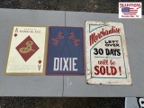 3 Advertising Signs