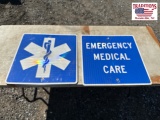 2 Emergency Signs