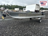 14ft Jon Boat w Yamaha Motor