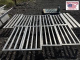 Mixed Lot of 10 Aluminum NSF Dunnage Racks