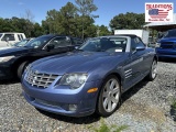 2005 Chrysler Convertible VIN 4539 SALVAGE
