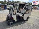 Yamaha 48 Volt Golf Cart w Curtis Cab Enclosure