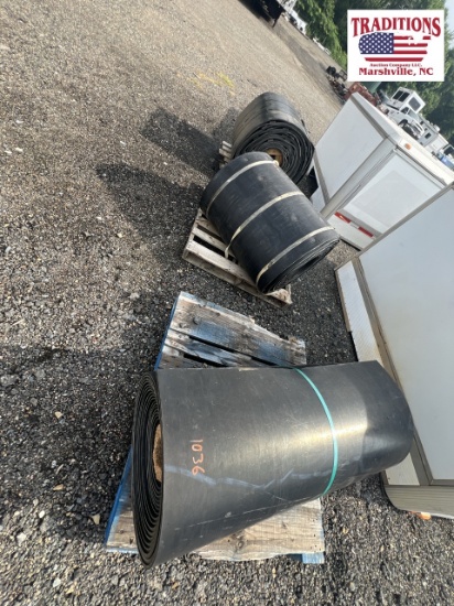 Rolls of Rubber Belting