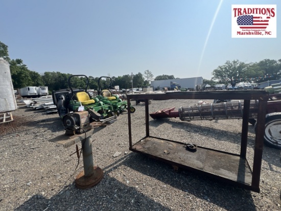 Shop Cart and 1/2hp Grinder
