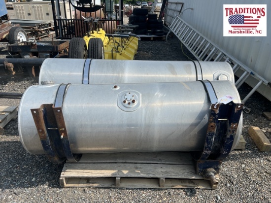 Set of Saddle Fuel Tanks